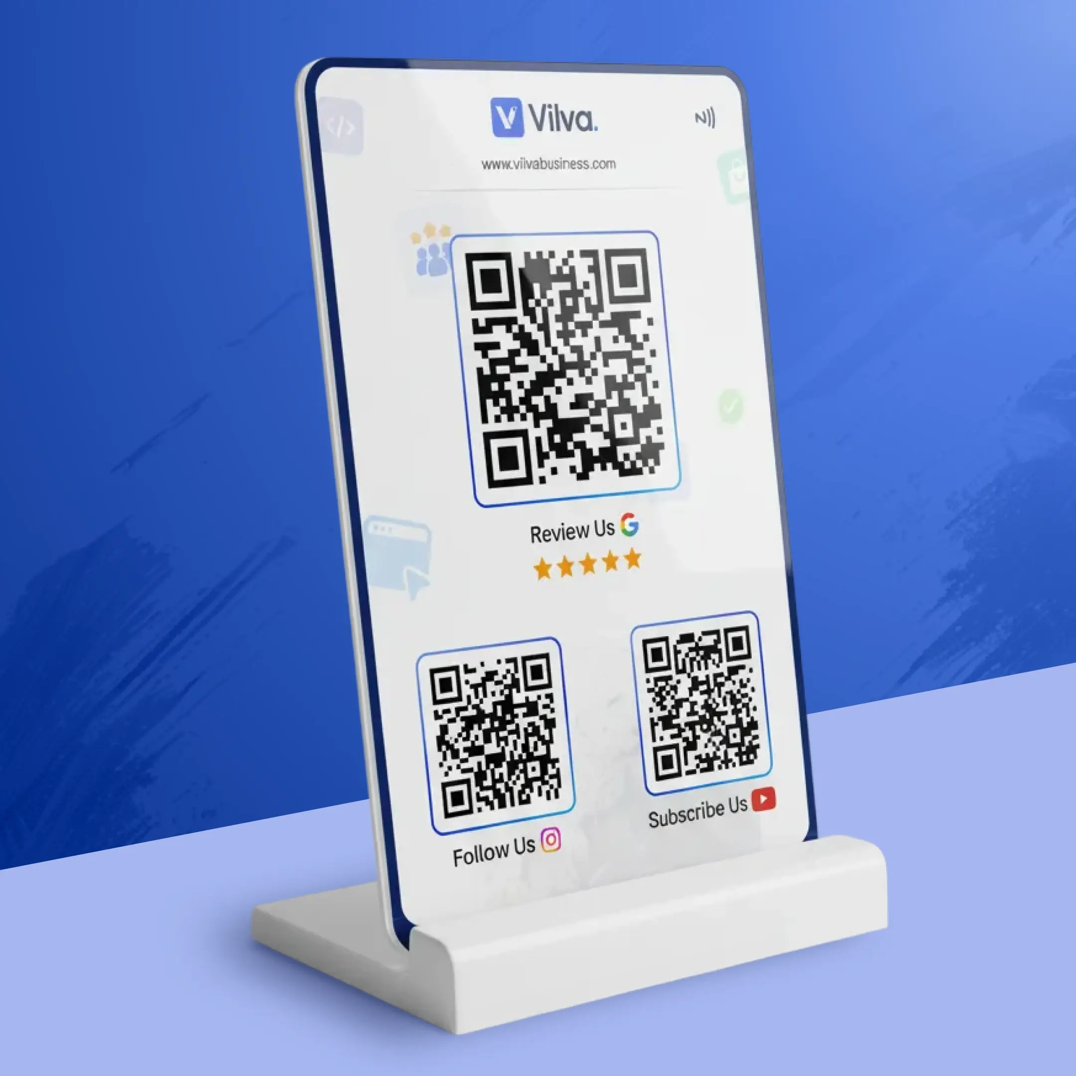 Review QR Standee